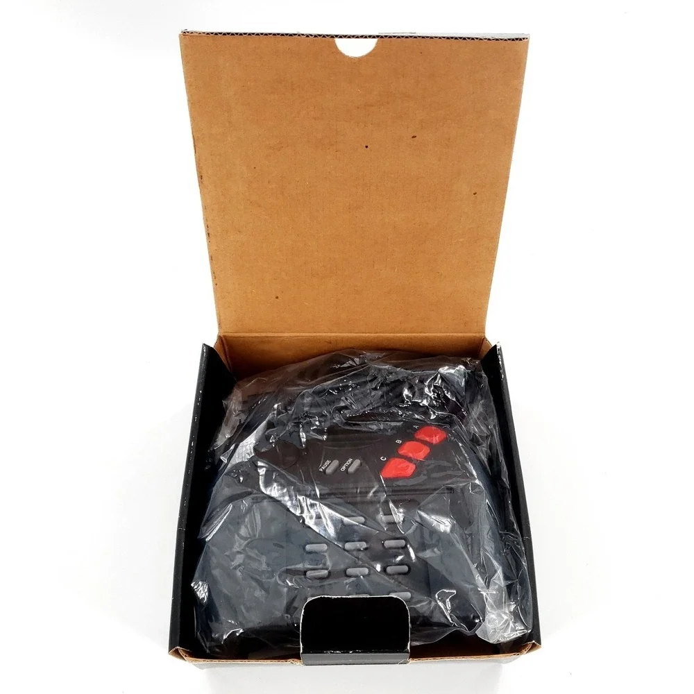 Genuine Atari Jaguar 3-Button Gamepad Controller w/ Box Excellent Tested & Works